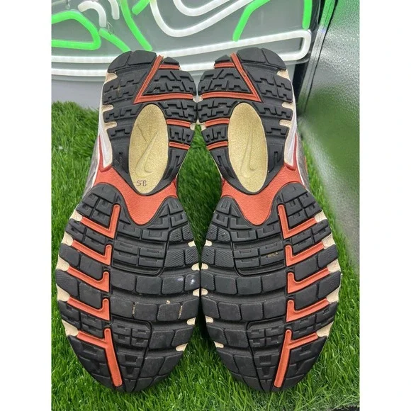 Nike Dart IV Running Shoes White Gray Red Womens Size 9.5 313801-162 - Picture 7 of 9